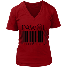 BARCODE V-NECK