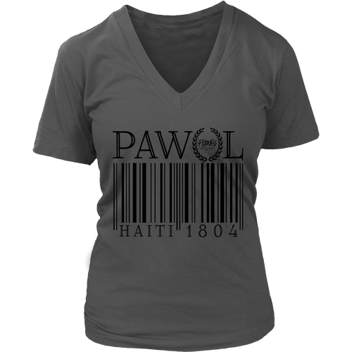 BARCODE V-NECK