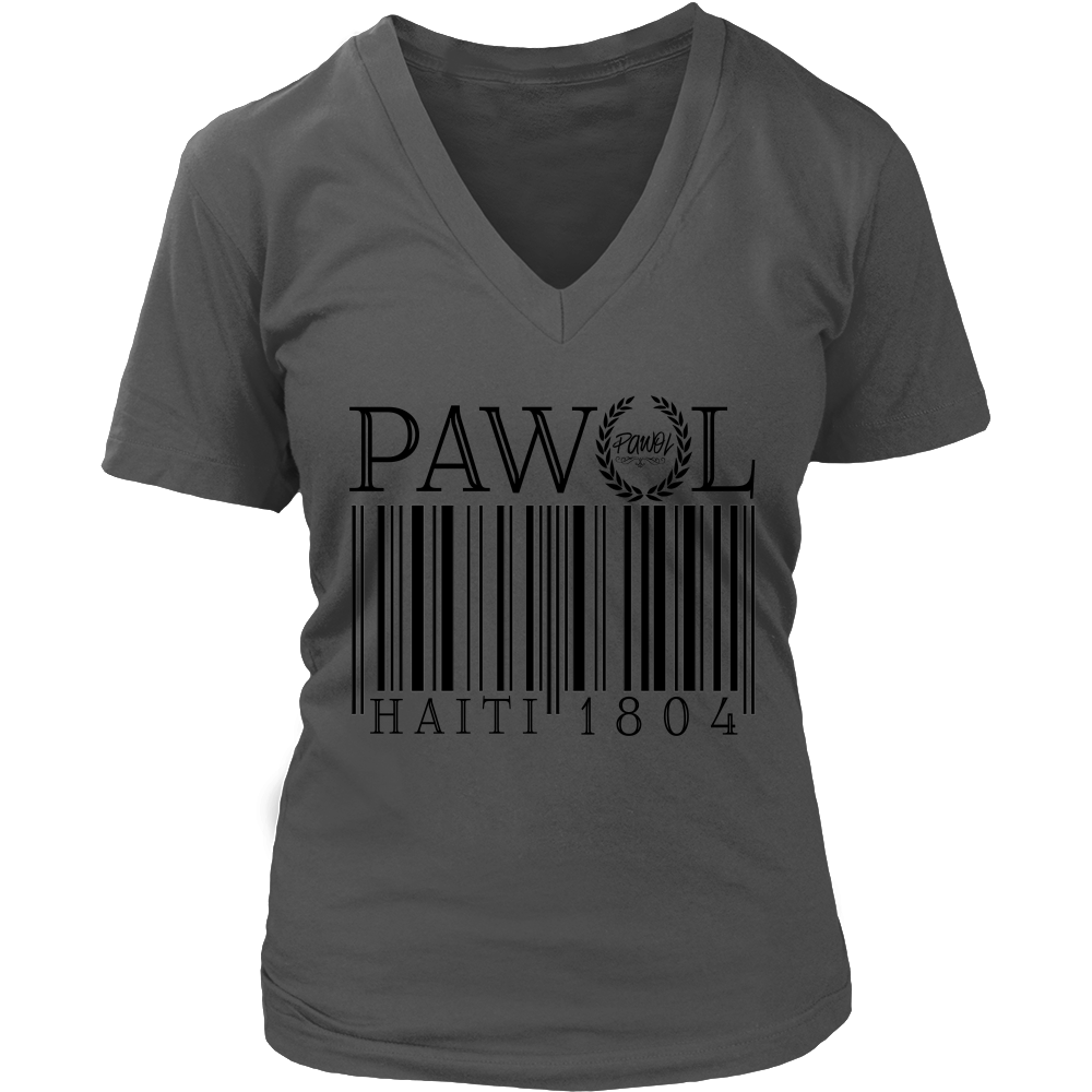 BARCODE V-NECK