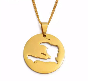 HAITI CIRCLE PENDANT