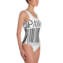 Barcode One-Piece Swimsuit