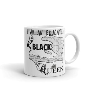 Educated Black Queen Mug