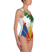 Haiti Coats Of Arms One-Piece Swimsuit