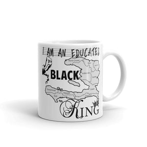 Educated Black King Mug