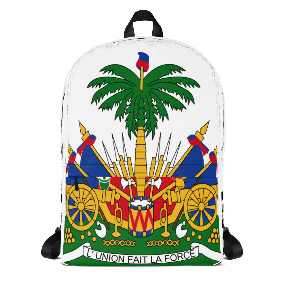 Haiti Coats Of Arms Backpack