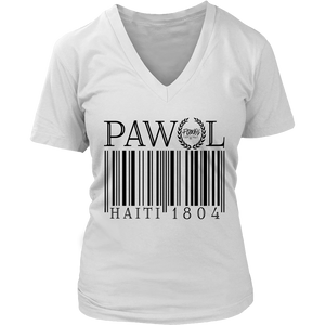 BARCODE V-NECK