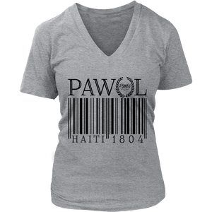 BARCODE V-NECK